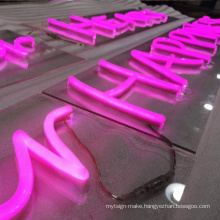 Custom 3D  LED Neon Cube Light Sign Letter Sign Board for Store/Home/Holiday Decoration/ Exhibition/ Christmas